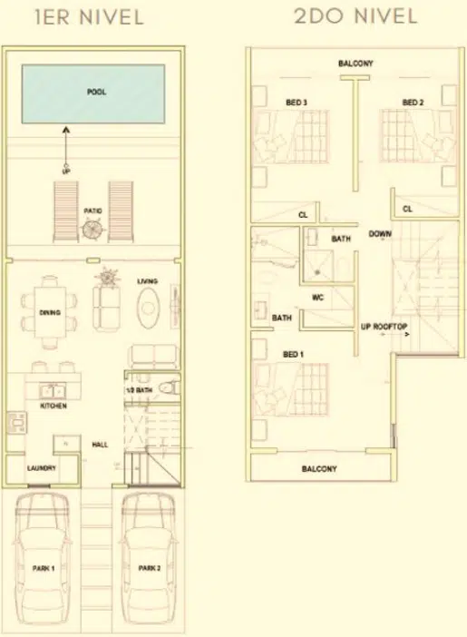 First & Second Levels